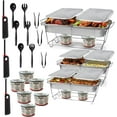 36 Piece Buffet Serving Kit Includes Chafing Kits Serving Utensils For All Types Of Parties