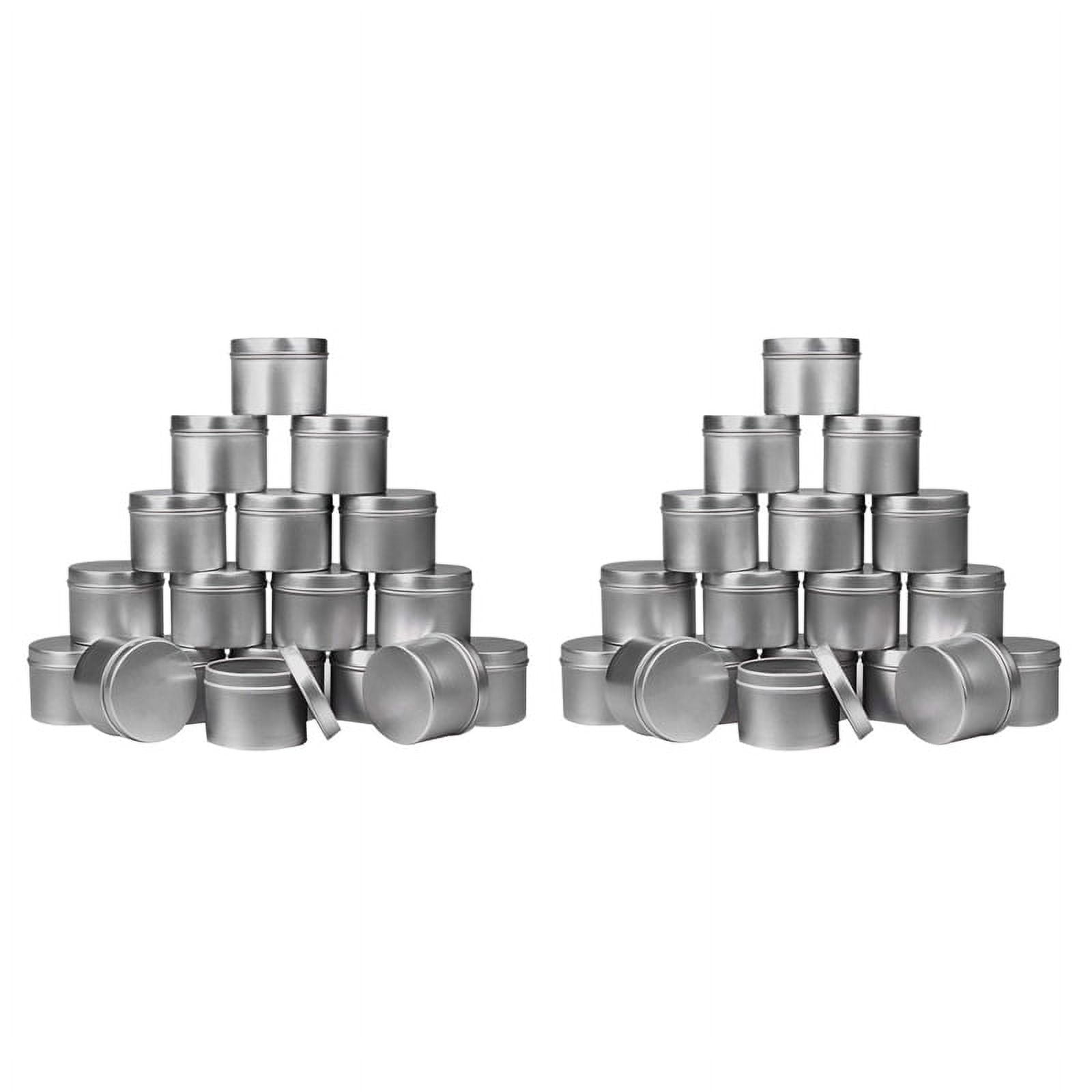36 Piece Candle Tin , 4 Oz, Candle Containers for DIY Candle Making,Candle Container,Handmade Candle Making Tools