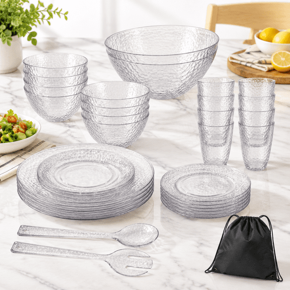 36 Piece Dinnerware Set For 8 And Salad Serving 10-inch