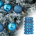 thumbnail image 1 of 36-Piece Electroplated Christmas Decorative Balls, Shiny Metallic Ornament Set, Tree Wreath Garland Decor for Holiday Parties, 1 of 8