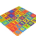 thumbnail image 1 of 36 Piece Foam Play Mat Set with Letters and Numbers, Interlocking EVA Puzzle Tiles for Floor Play and Learning, 1 of 9