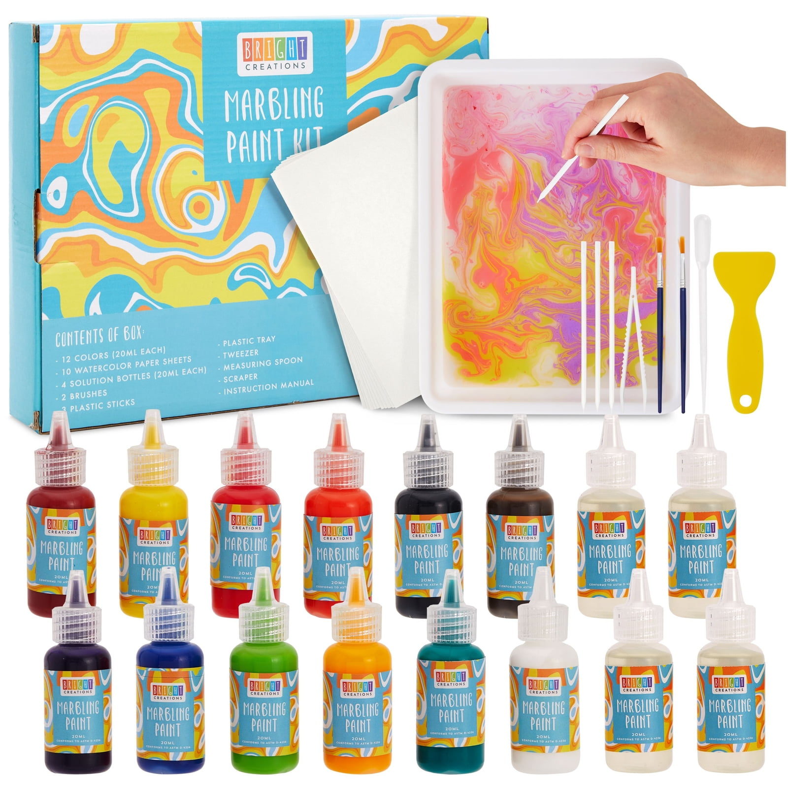  13 Pcs Sip And Paint Kit Couple Painting Kit