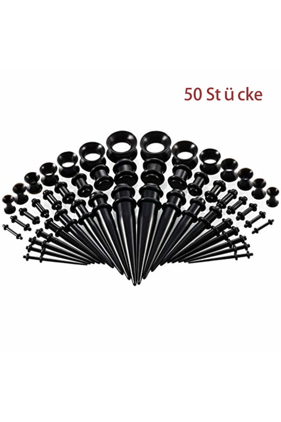 36 Piece Tunnel Tunnel Set Stretch Set Ear Straps Ear Piercing Taper Ear Straps