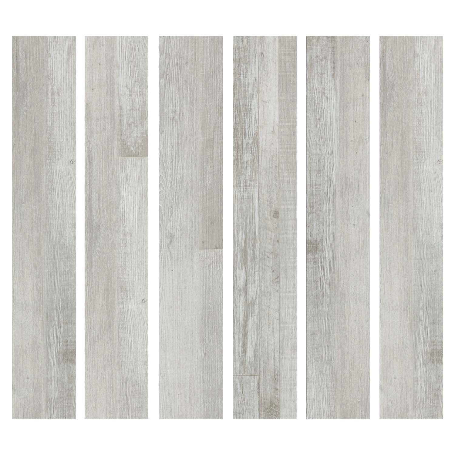 36-Pieces 12 MIL x 6 in. W x 36 in. Peel and Stick Vinyl Plank Flooring, Water Resistant, Grey Oak (54 sq.ft./Box)