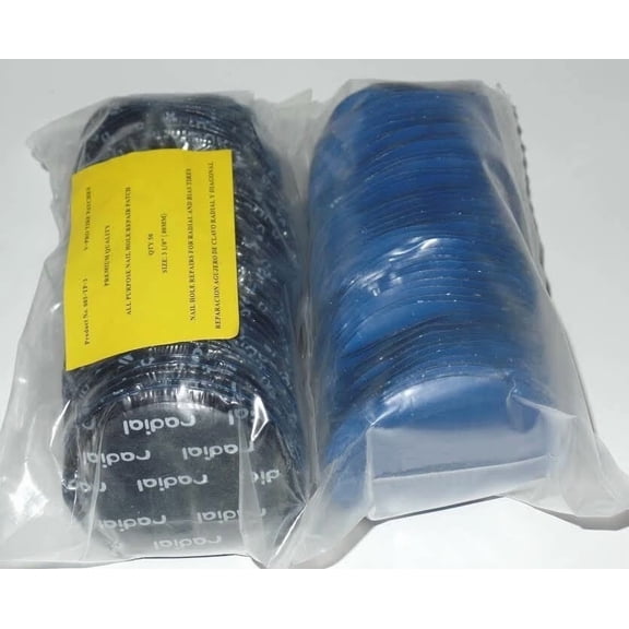 36 Pieces Radial Repair Round Tire Patch Large 3.1/8" - 80 MM Superior Quality