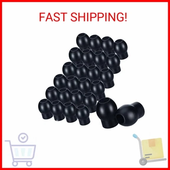 36 Pieces Replacement Ear Tips For Stethoscopes, Universal Soft-Sealing Earbuds