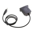 36 Pin Parallel Printer Cable To USB Connector Windows, Black