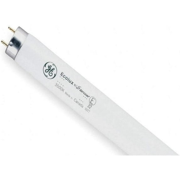 36 Pk F32T8/SPX35/ECO2 32W T8 Bulbs 3500K 800 Series - GE 68851, Color Temperature: 3,500K By Brand General Electric