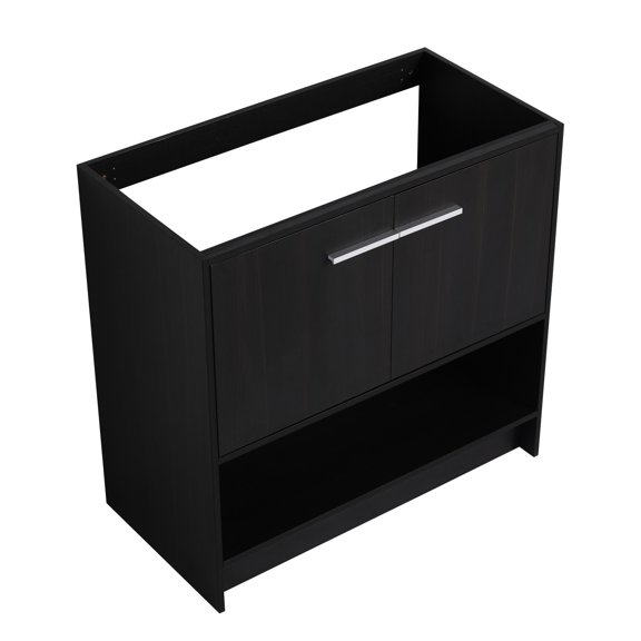 36" Plywood Vanity, 2 - Door Design | Fits Bathroom Use, American Style | Durable, Scratch - Resistant and Simple to Clean