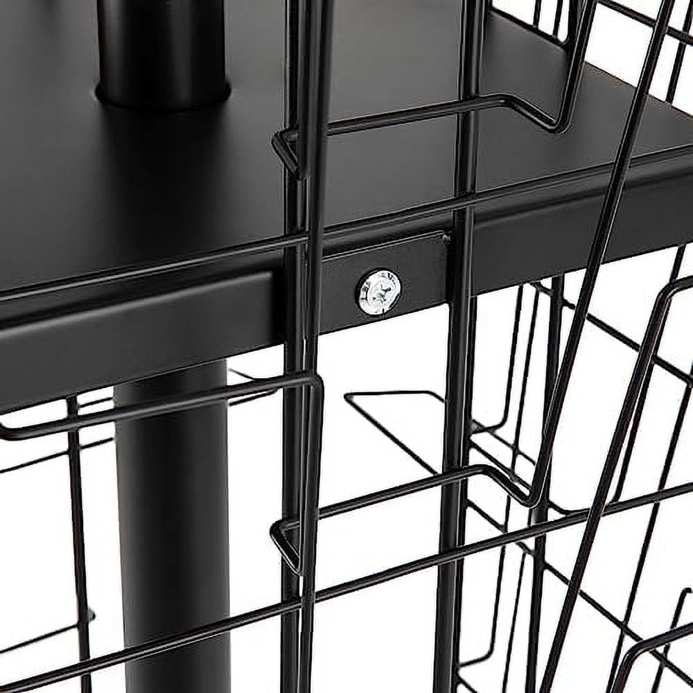 36 Pocket Rotating Magazine ,360 DegreesRack Book Brochure ,Display