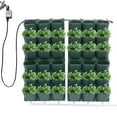thumbnail image 1 of 36 Pot Wall Flower Pot Vertical Wall Hanging Garden Planter Self-Watering System Flowers Pots Garden Growing System. Indoor Vegetable Planter Pot, 1 of 9