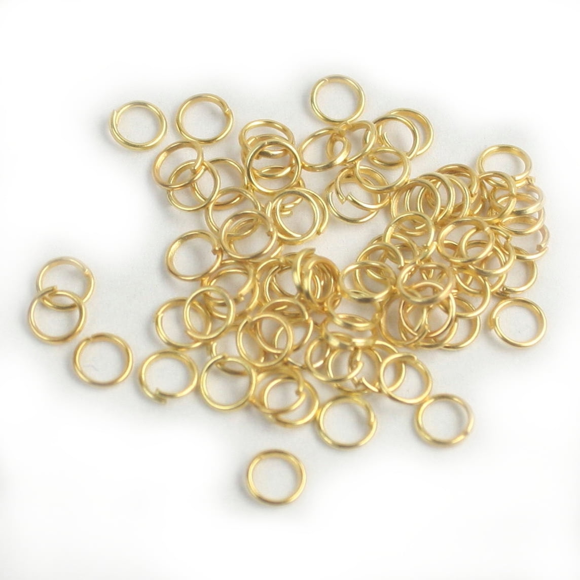 36 Qty. 14k Gold Filled Jump Rings, 4.3mm, 22 Gauge Jumprings