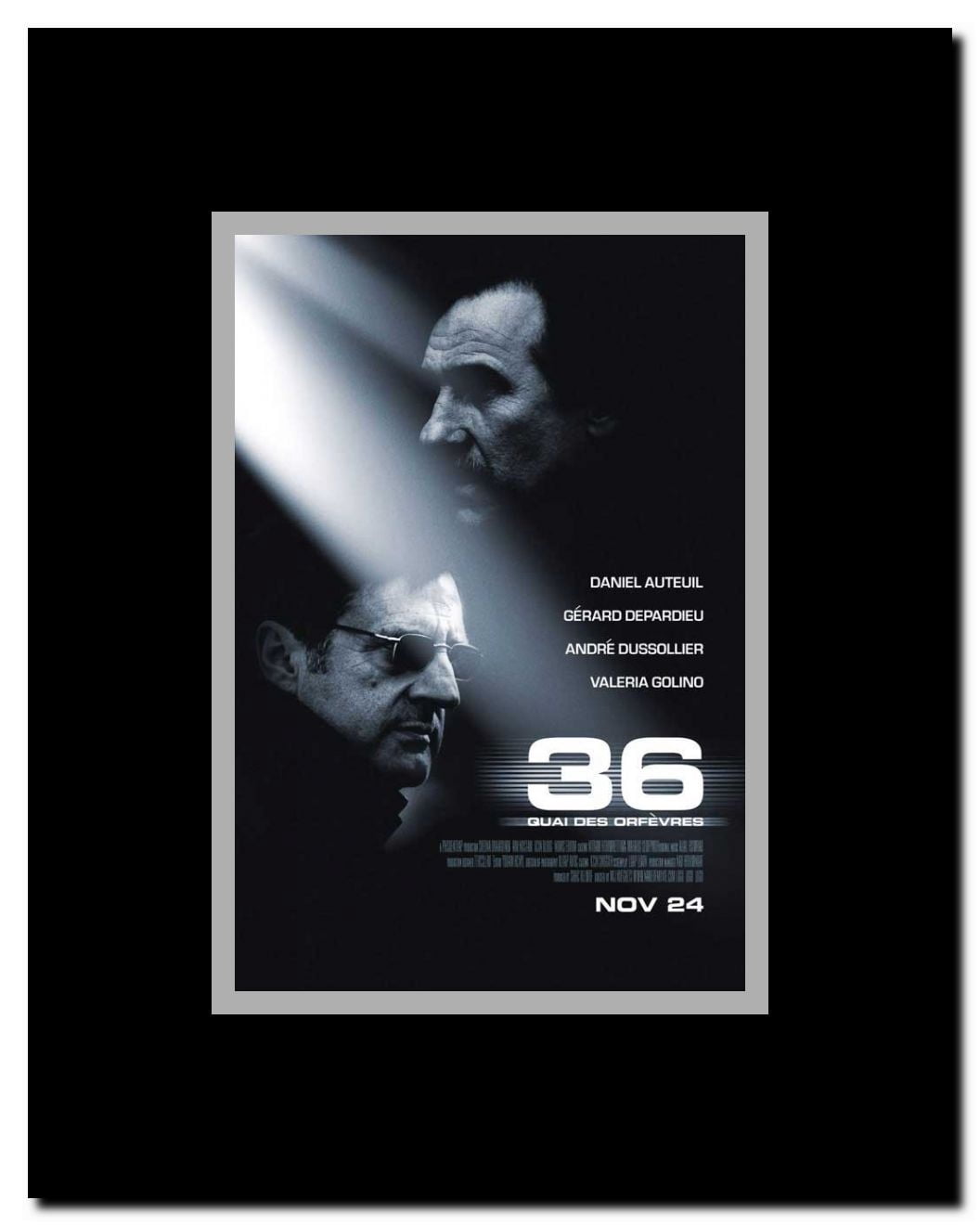 36 Quai des Orf?vres Framed Movie Poster