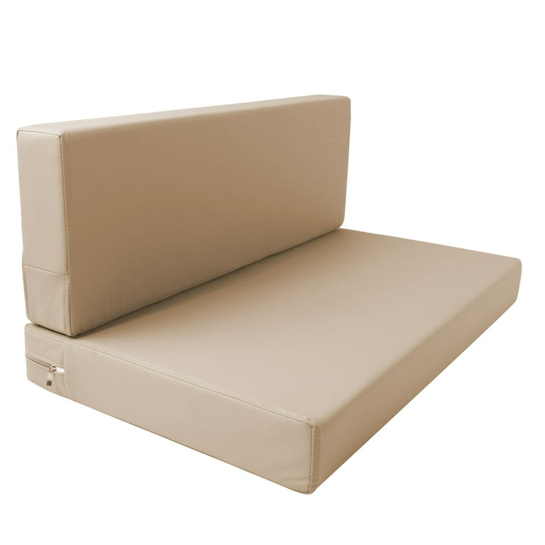 36'' RV Dinette Cushion Covers, Leather Seat Covers Loveseat Sofa