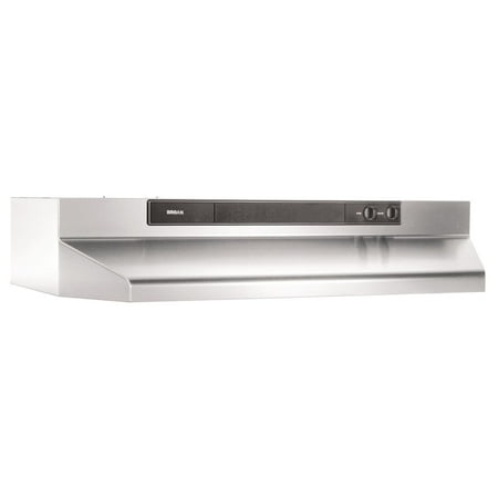 Broan - Intermediate 30" Convertible Range Hood - Stainless steel
