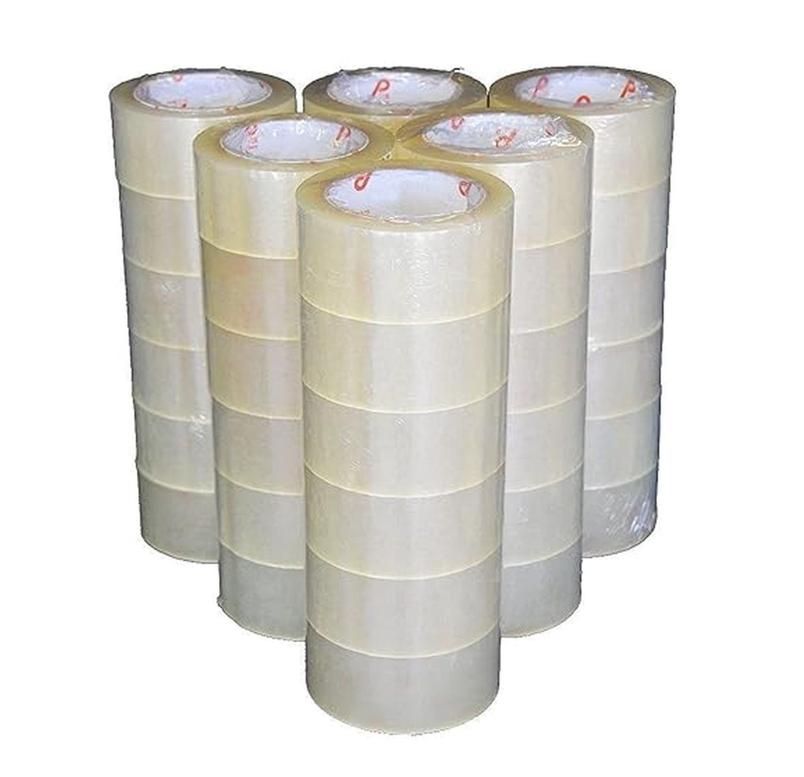 36 Rolls - 2 INCH x 110 Yards (330 ft) Clear Carton Sealing Packing Package Tape 2 MIL