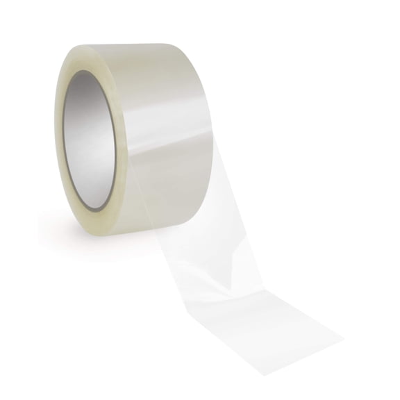 Clear Acrylic Sealing Tape, 1.6 Mil Utility Grade, 36 Rolls, 2 in x 55 yd
