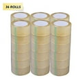 36 Rolls Clear Packaging, Packing, Sealing Tape 2 Inches Wide X 330