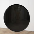thumbnail image 1 of 36" Round 1/2" Thick Black Tempered Glass Table Top Coffee Table Dining Table Top - Beveled Edge, 1 of 13