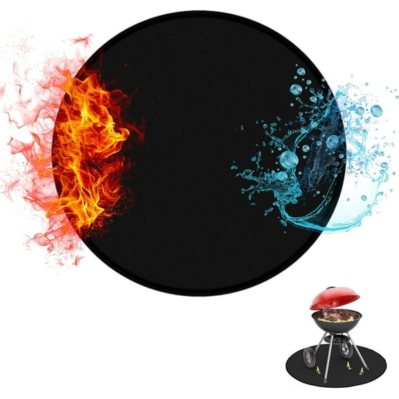 PrimeEase Living 36" Grill Mat with Flame Resistant