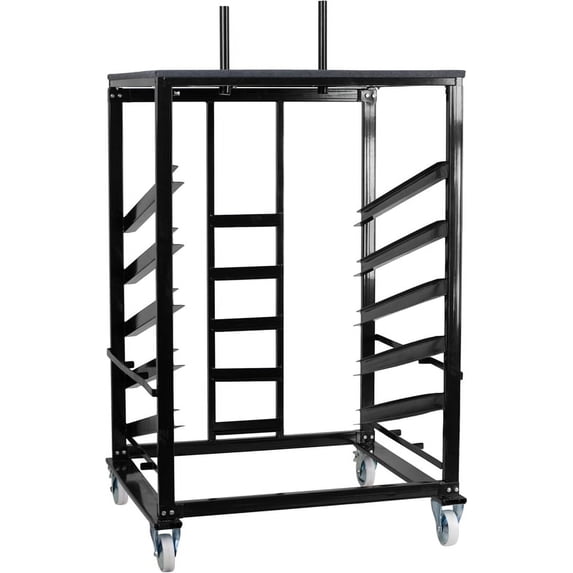 36" Round Cocktail Table Dolly Storage - Party Event Rental