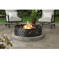 thumbnail image 1 of 36" Round Metal and Steel Fire Ring Black, by Mainstays, 1 of 6