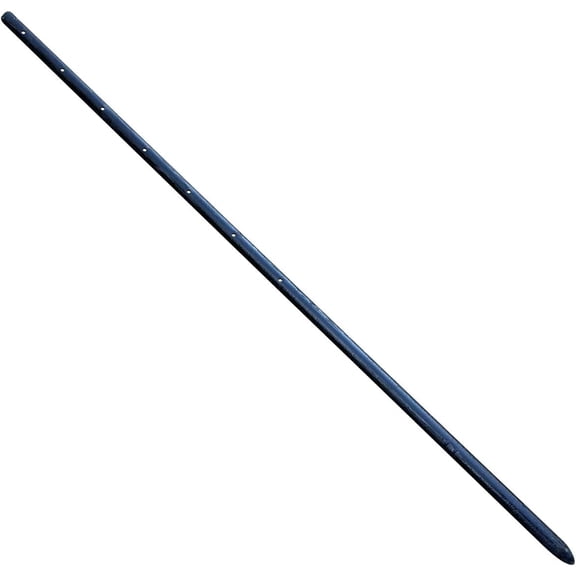 36" Round Steel Concrete Form Stakes with Nail Holes  Rust-Resistant, Removable, Reusable (5-Pack)