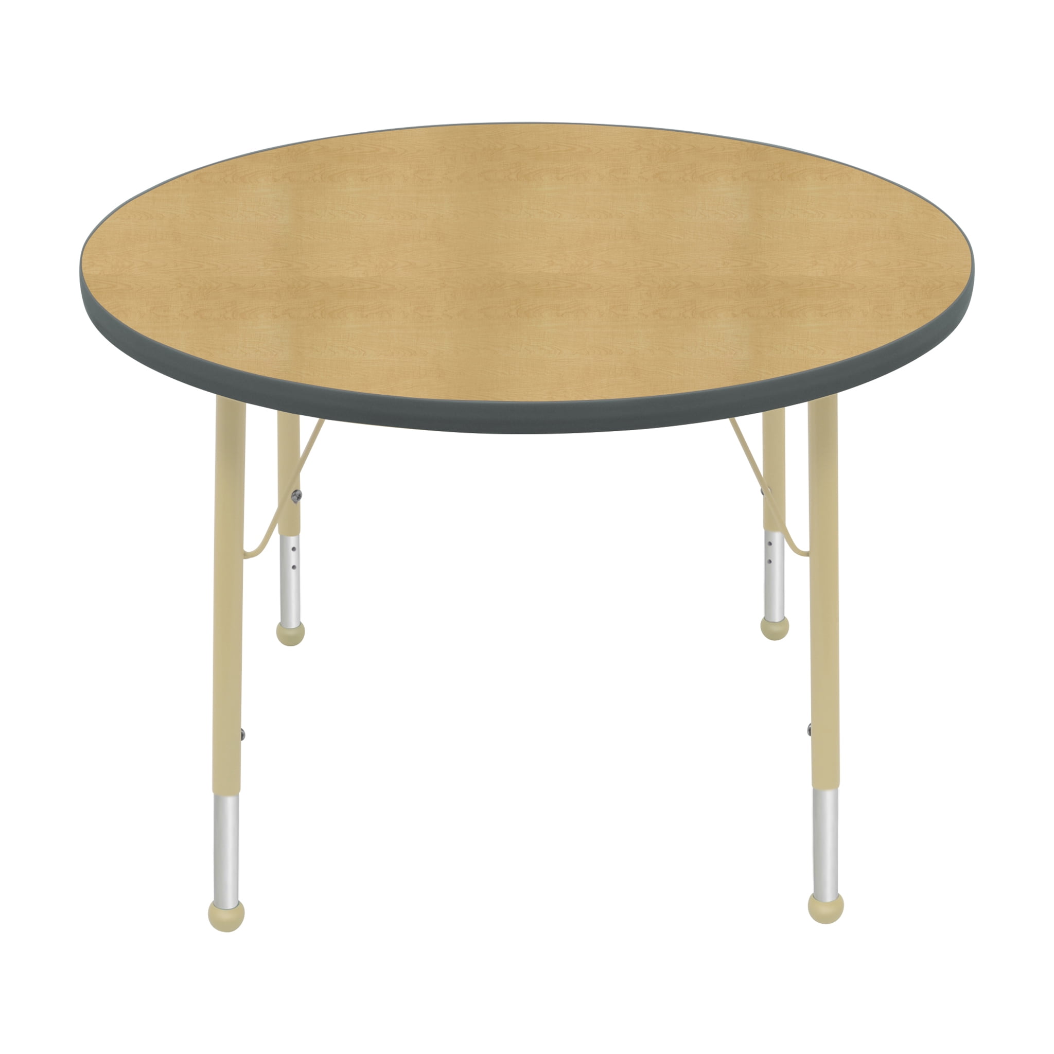 Mahar Manufacturing M36RNGT-SB 36 in. Round Activity Table with Maple ...