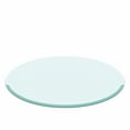 thumbnail image 1 of 36" Round Tempered Clear Glass Table Top, 2/5" Thick, Beveled Polished Edge, 1 of 9