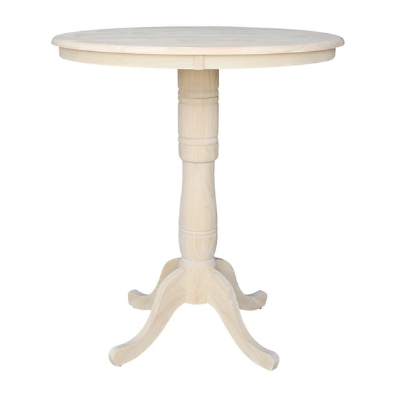 36" Round Top Pedestal Table, 40.9"H