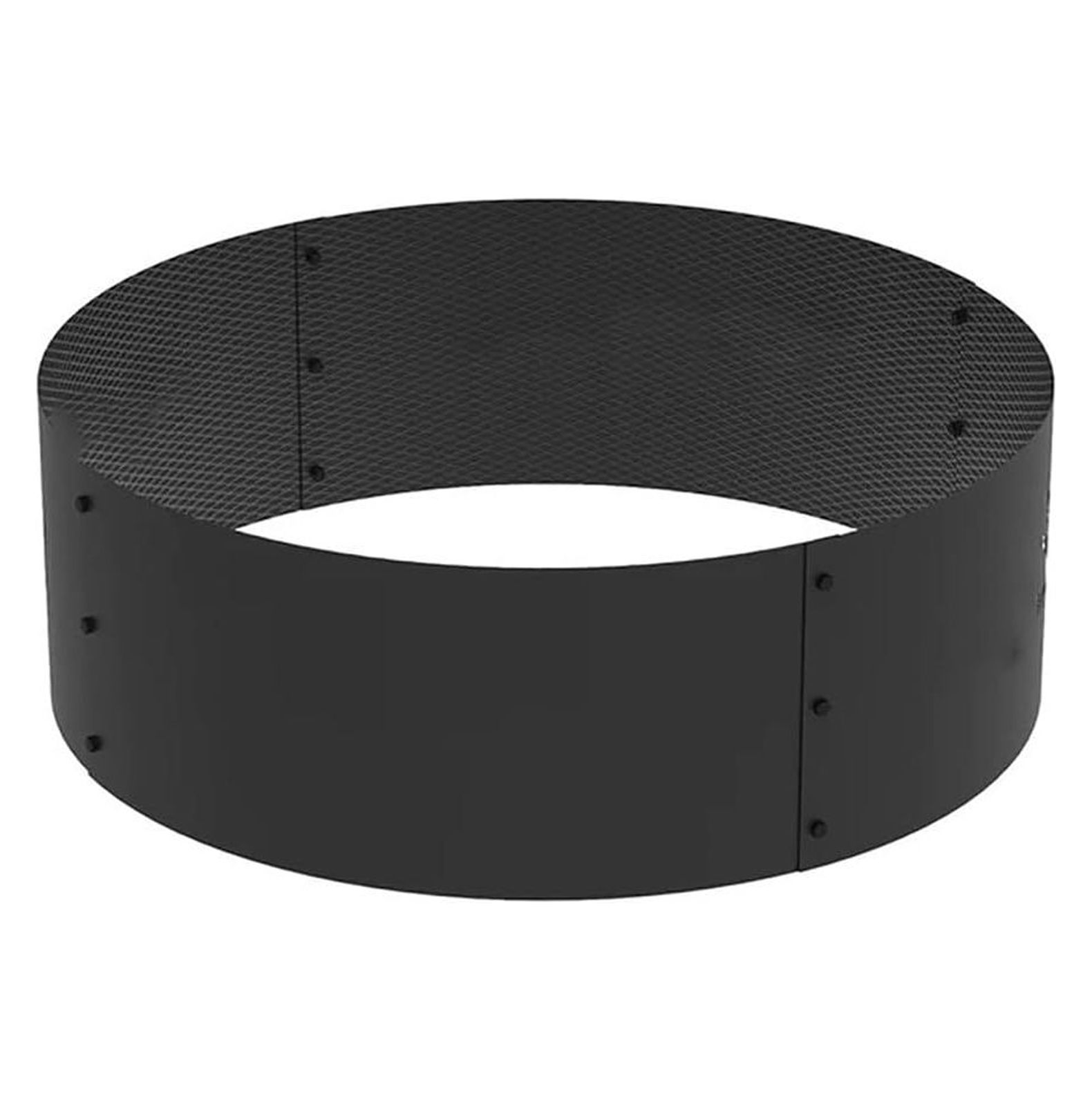 36" Round x 12" high Decorative Steel fire Ring, Living Round Ring