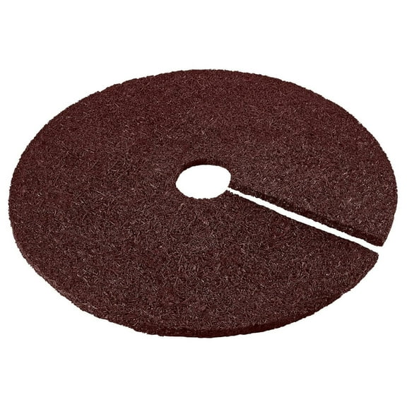 36" Rubber Mulch Tree Ring (Red)
