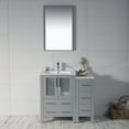 thumbnail image 1 of 36-S" Freestanding Bathroom Vanity with Side Cabinet - Metal Grey, 1 of 5