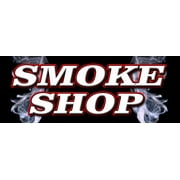36" SMOKE SHOP DECAL sticker cigar cigarrettes shop hookah pipes
