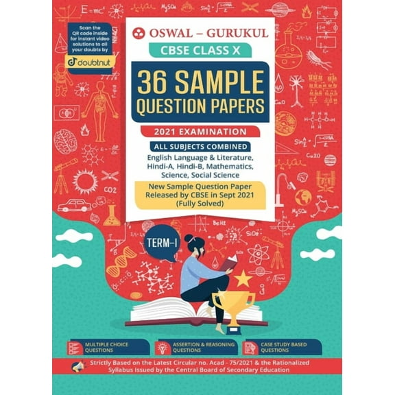 36 Sample Question Papers: CBSE Class 10 for Term 1 November 2021 Examination (Paperback)