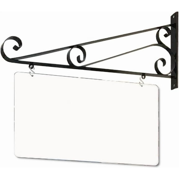 36" Scroll Bracket with blank