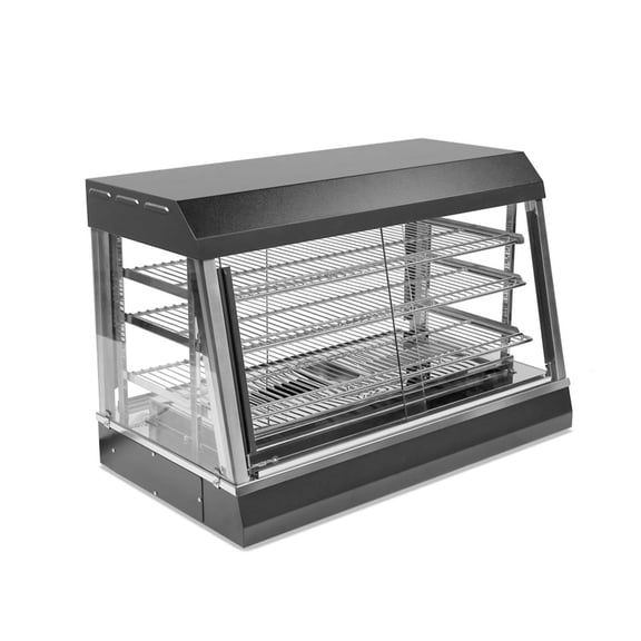 36 Self Service Countertop Heated Display Case - (3) Shelves, 120v