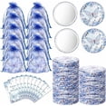thumbnail image 1 of 36 Sets Butterfly Baby Shower Party Favors, Butterfly Compact Pocket Mirrors and Thank You Cards Gifts Bulk for Guests Bridal Shower Wedding Gender Reveal Party (Blue), 1 of 7