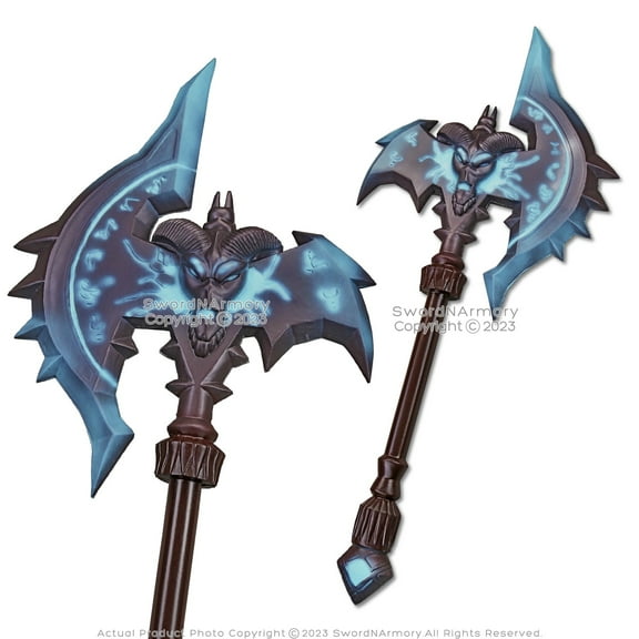 36 Shadowmourne Foam Axe WOW Knight Paladin Warrior Fantasy Video Game Prop