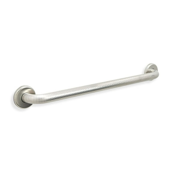 36” Shower Handle Shur Grip | 304 Stainless Steel Bathroom Grab Bars For Seniors, Handicap Grab Bars | ADA Shower Bars Safety For Elderly Holds Upto 400lbs, Grab Bars For Bathtubs And Showers