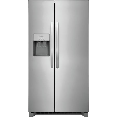 36" Side-by-side refrigerator offers our EvenTemp™ Cooling System