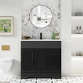 thumbnail image 1 of 36" Single Bathroom Vanity with integrated Sink Top, Water Saving Faucet, 1 of 10