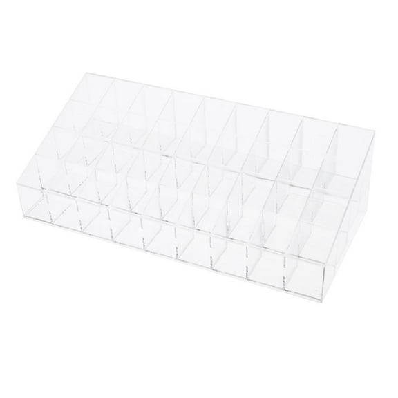 36 Slots Holder Display Cosmetic Organizer Makeup Stand Empty Case