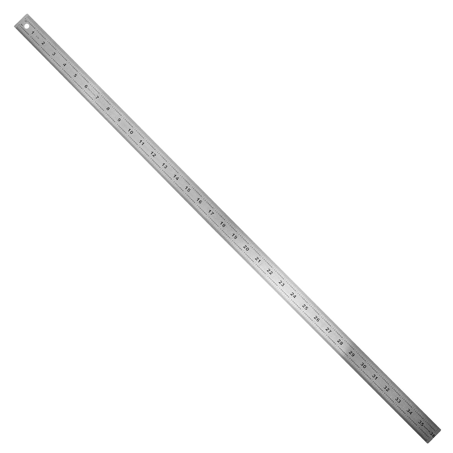 JAM Paper Non Skid Stainless Steel Ruler 12 Lime Green - Office Depot