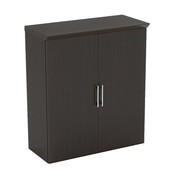 Mayline Sterling Series 36" Storage Cabinet with Wood Doors