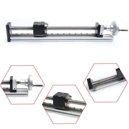 36"Stroke Precision Manual Linear Actuator Ball Screw Sliding Table w