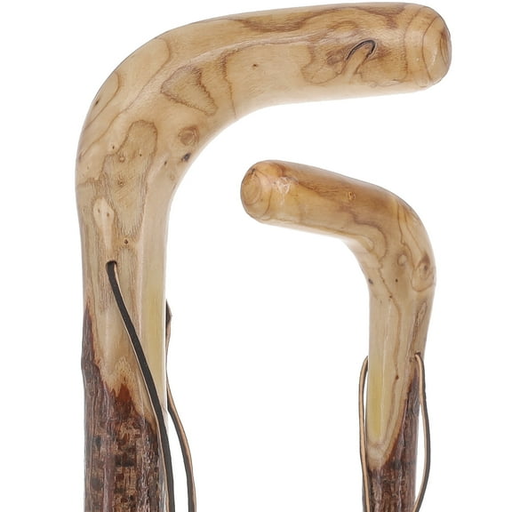 Natural Sumac Root Walking Cane Rustic Handmade Wood Cane with Earth-Inspired Look Unique Sumac Walking Stick for Men and Women