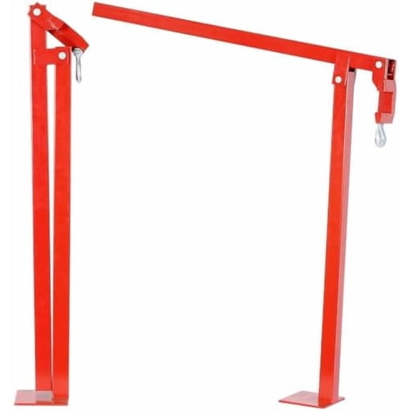 36" T-Post Puller, Heavy-Duty Steel Fence Post Puller Tool for Easy Removal of T-Posts, Stumps, and Stakes, Labor-Saving Farm & Garden Equipment with Universal Fit for All Metal Posts and Chain