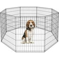 thumbnail image 1 of 36" Tall Dog Playpen Crate Fence Pet Kennel Play Pen Exercise Cage, 1 of 14