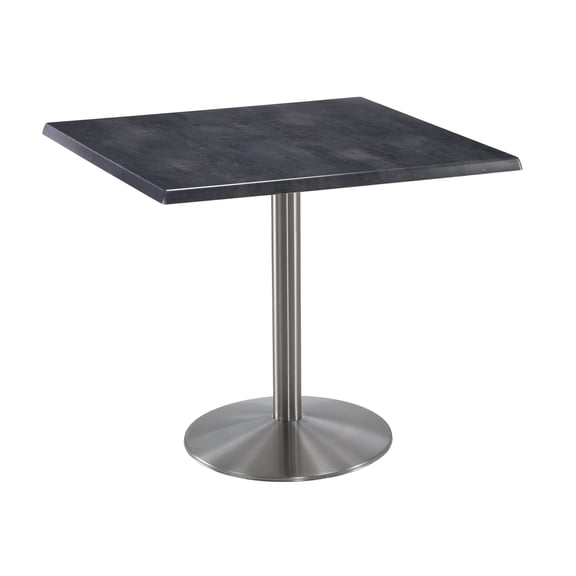 36" Tall OD214 Indoor/Outdoor All-Season Table with 36" Diameter Natural Top